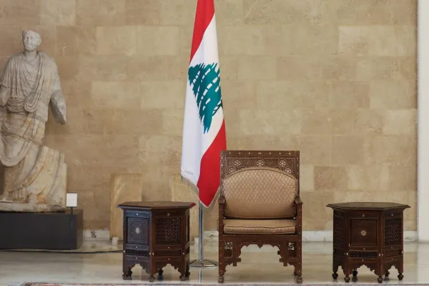 Lübnan’da cumhurbaşkanlığı koltuğu, geçen ekim ayından bu yana boş. (Reuters)