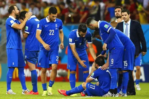 الكرة اليونانية مهدّدة دوماً بالإقصاء من المسابقات الأوروبية (إ.ب.أ)