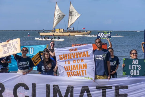 الدول الجزرية الأكثر معاناة من تداعيات تغير المناخ (غرين بيس)