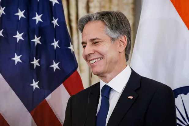 وزير الخارجية الأميركي أنتوني بلينكن (أ.ف.ب)