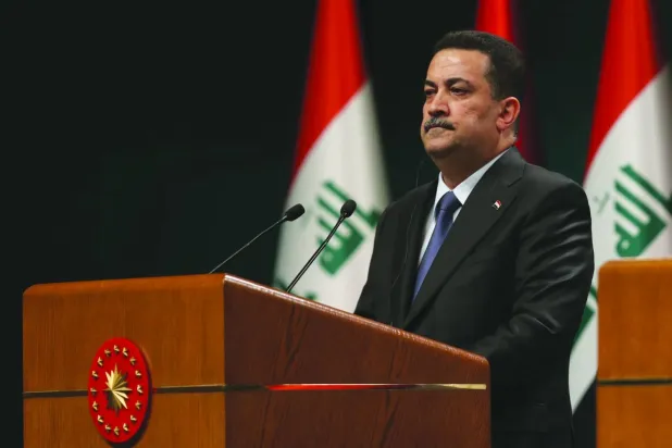  Irak Başbakanı Muhammed Şiya es-Sudani. (EPA)