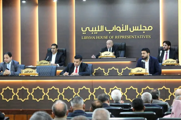Libya Temsilciler Meclisi’nin önceki bir oturumu (Temsilciler Meclisi Başkanı’nın medya ofisi)