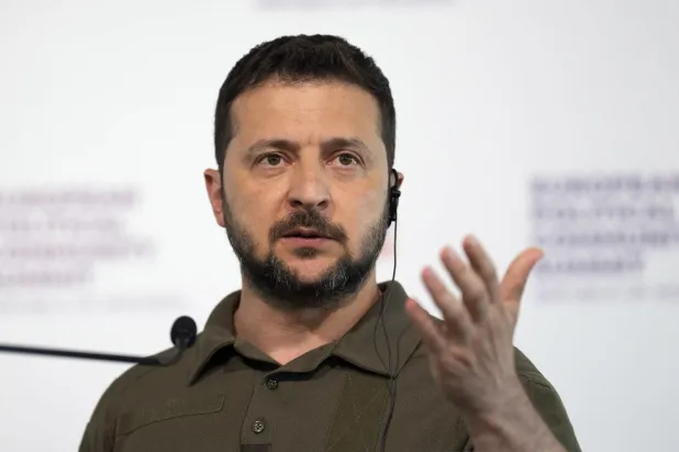 Ukrayna Devlet Başkanı Vladimir Zelenskiy (AP)