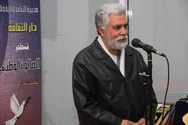 الفنان التشكيلي والنحات الفلسطيني زكي سلام (الشرق الأوسط)