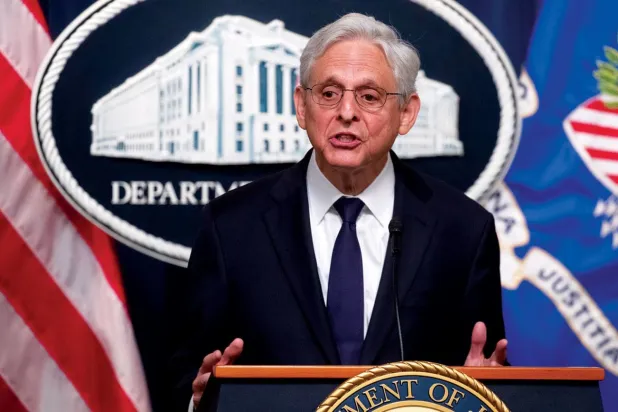  Adalet Bakanı Merrick Garland. (EPA)