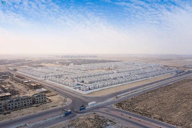 أحد مشاريع بيع أو تأجير وحدات عقارية على الخريطة (الشرق الأوسط)