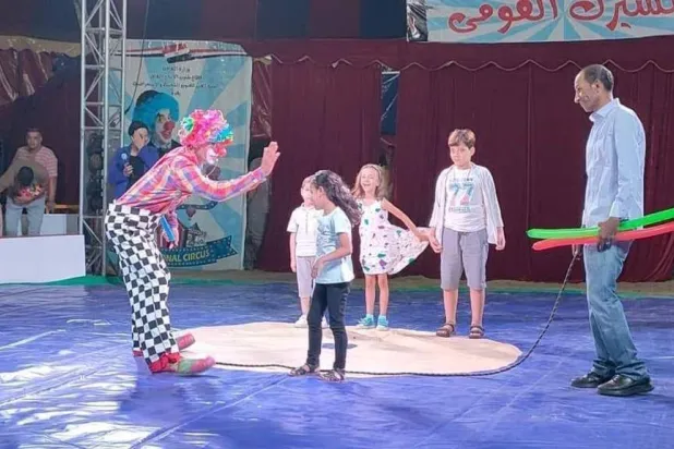 جانب من عرض سيرك العريش (وزارة الثقافة)