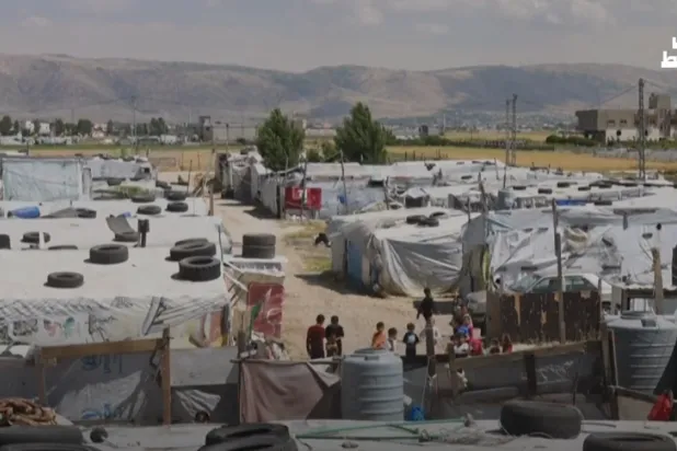 لبنان میں شامی پناہ گزینوں کے کیمپ