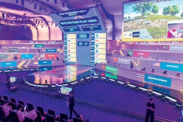 جانب من منافسات النسخة الماضية لموسم الجيمرز (الشرق الأوسط)