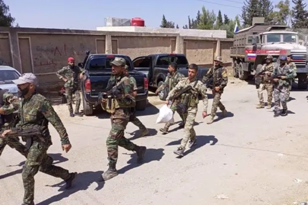 Suriye rejimi güçleri, Dera'nın batı kırsalında askeri operasyona hazırlanıyor