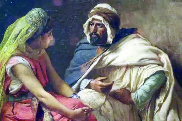 مي المنقرية وذو الرمة... صورة تخيلية