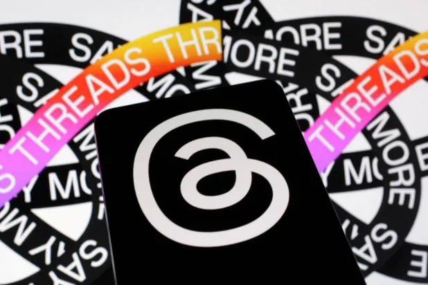 شعار «ثريدز» (رويترز)