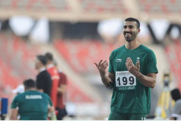 سعودی نیزہ بازعلی عبدالغنی