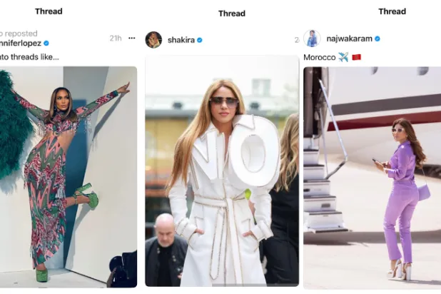 سارع عدد كبير من فناني الغرب والعالم العربي للانضمام إلى «ثريدز»
