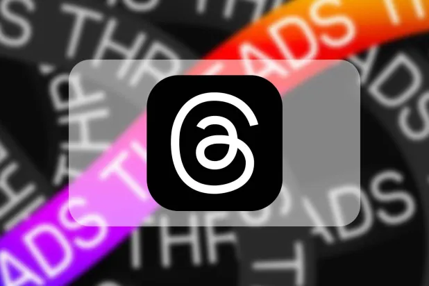 الشعار الرسمي لتطبيق ثريدز