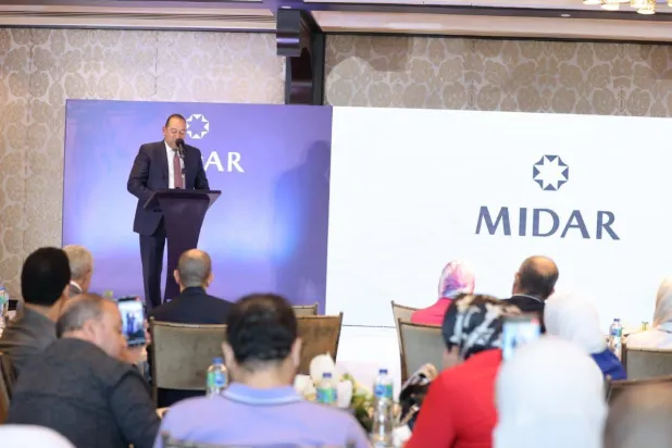العضو المنتدب والرئيس التنفيذي لشركة ميدار للاستثمار العقاري أيمن القوصي (الشرق الأوسط)