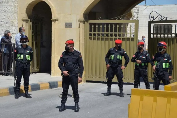 Members of the Jordanian security authorities in Amman (File Photo - Reuters)