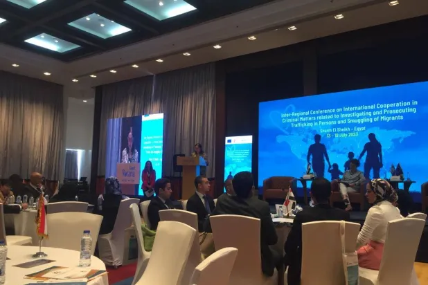 صور لافتتاح المؤتمر (أ.ش.أ)