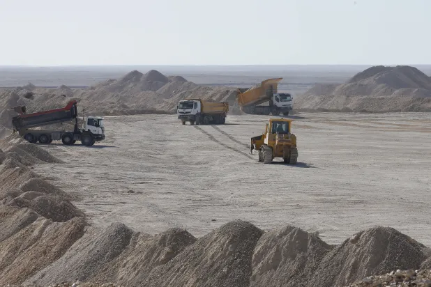 منجم فوسفات في المغرب (رويترز - أرشيفية)