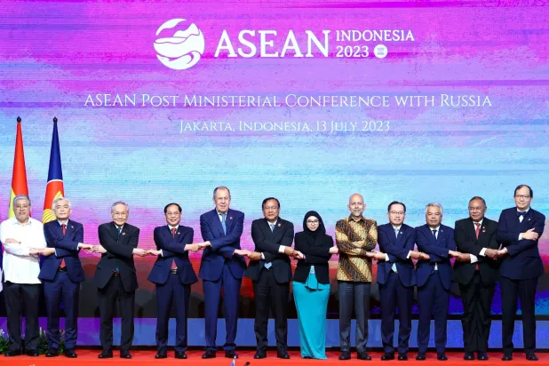 المؤتمر الوزاري لدول رابطة جنوب شرق آسيا (أ.ف.ب)