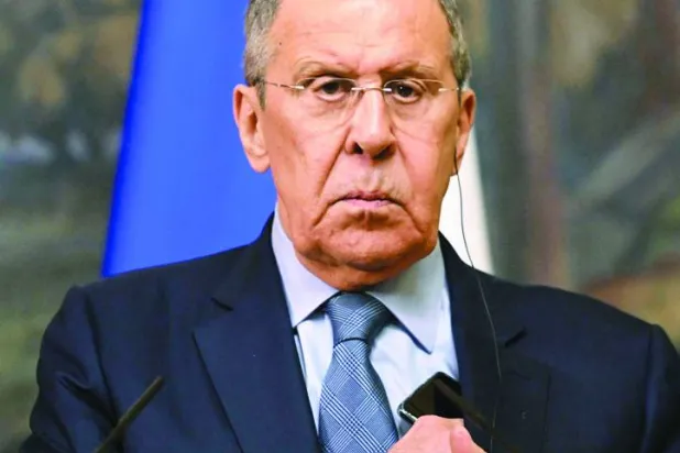 روسی وزیر خارجہ سرگئی لاوفروف 