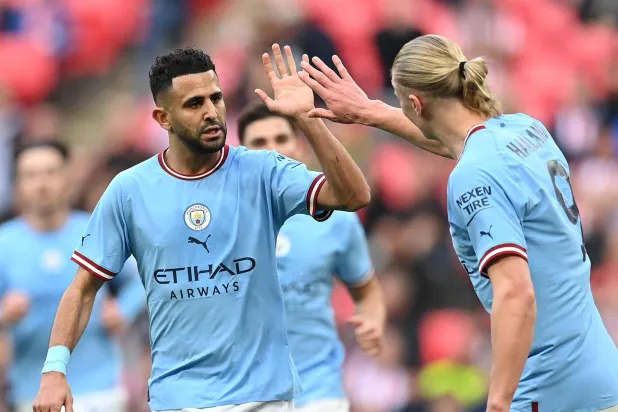 رياض محرز بات قريباً من اللعب في «الدوري السعودي» (الشرق الأوسط)