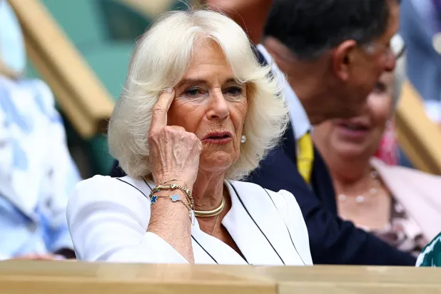 كاميلا زوجة الملك البريطاني تشارلز (رويترز)