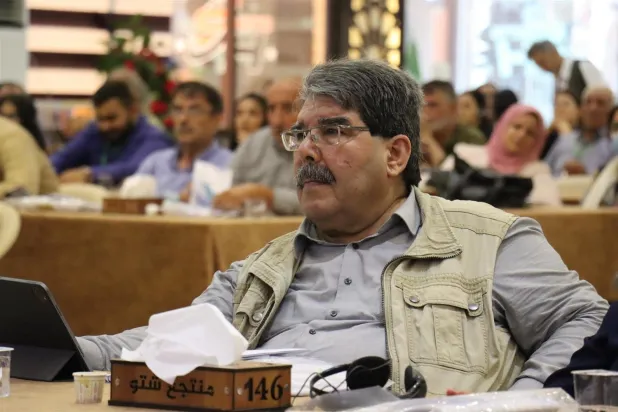 Demokratik Birlik Partisi (PYD) Eş Başkanı Salih Müslim (Şarku’l Avsat)