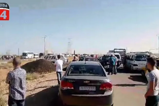 إطلاق سراح الضباط لدى أهالي قرية حزم مقابل إطلاق شابين معتقلين من أهالي القرية (السويداء 24)