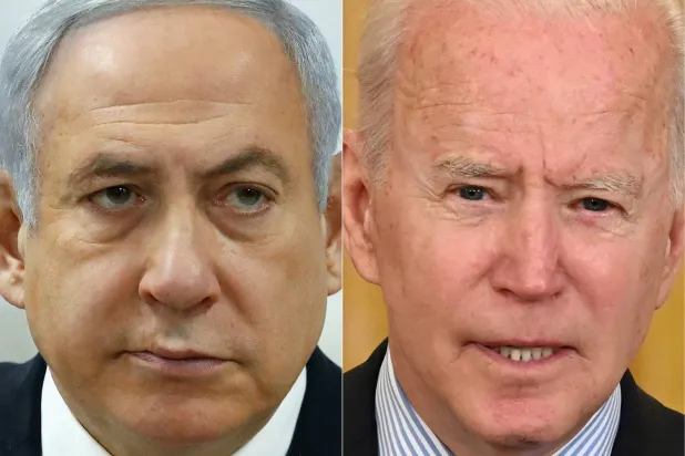 ABD Başkanı Joe Biden ve İsrail Başbakanı Benjamin Netanyahu (AFP)