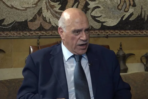 فارس بويز أثناء حديثه إلى «الشرق الأوسط» (الشرق الأوسط)