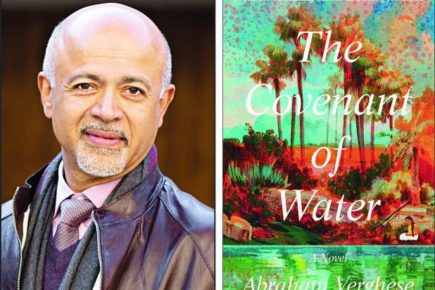 أبراهام فِرغِيس وغلاف روايته