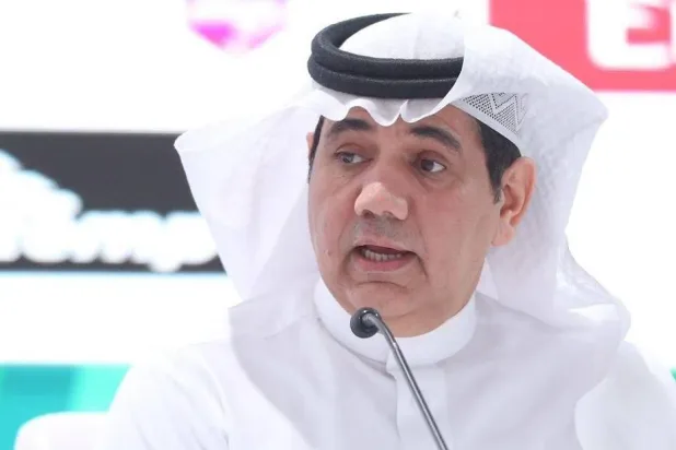 رجاء الله السلمي يتحدث خلال المؤتمر (الشرق الأوسط)