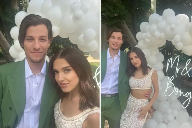 Millie Bobby Brown 19, nişanlısı Jacob Hurley Bongiovi'yse 21 yaşında (Instagram)