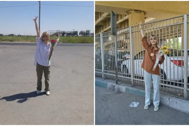 23 yaşındaki gazetecinin tartışma yaratan röportajında Mahsa Emini'nin babası, Tahran yönetimini yaşananlarla ilgili yalan söylemekle suçlamıştı (Twitter / @maroofian_n)