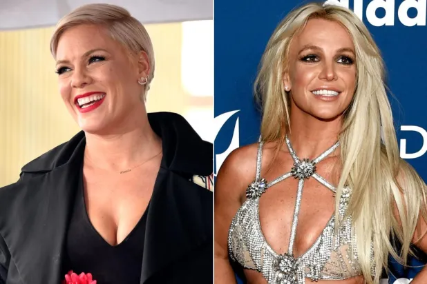 Pink boşanma sürecindeki Britney Spears'a destek için şarkı sözlerini değiştirdi
