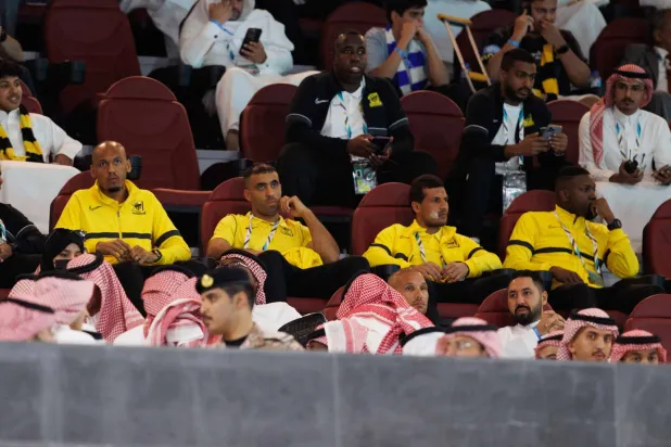 حمد الله تابع مباراة فريقه من المدرجات (الشرق الأوسط)