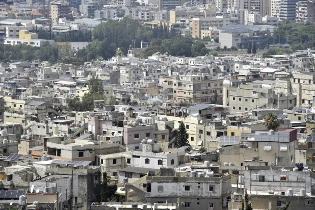 Lübnan’ın güneyindeki Ayn el-Helva Mülteciler Kampı (EPA)