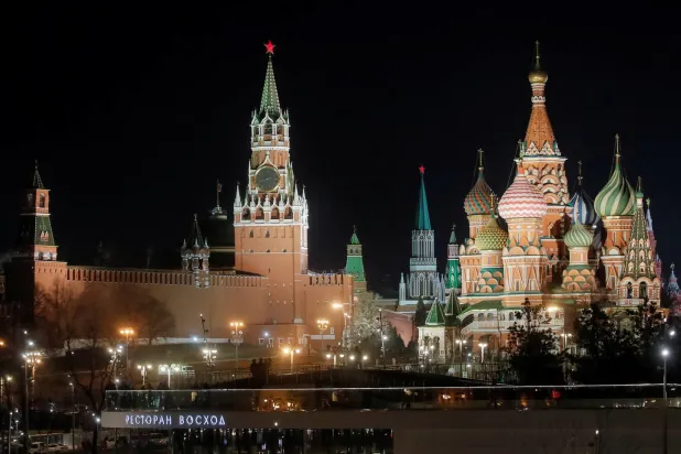 Moskova'nın merkezindeki Kremlin Sarayı'nın genel görünüm (Arşiv- Reuters)