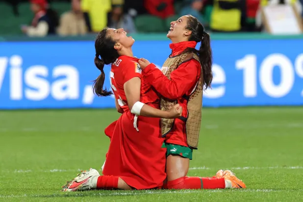 هل تستمر الفرحة المغربية (إ.ب.أ)