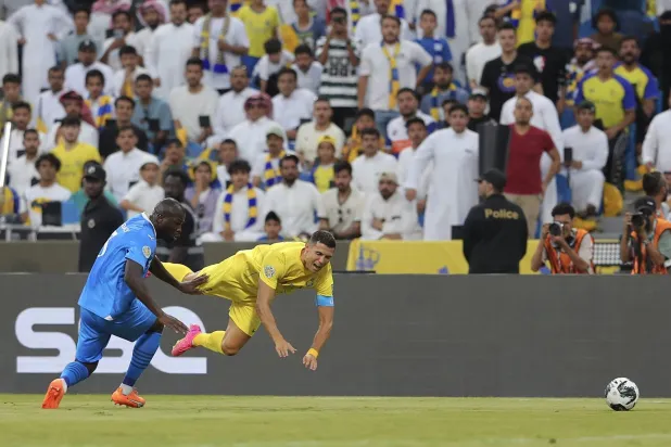 رونالدو قدم أداء مذهلا في النهائي الكبير (تصوير: عبد العزيز النومان)