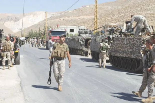 لبنانی فوج کے ارکان (آرکائیو - اے ایف پی)