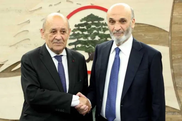  Presidential Envoy Jean-Yves Le Drian held a meeting with Samir Geagea, the leader of the “Lebanese Forces” party during his recent visit to Lebanon. 