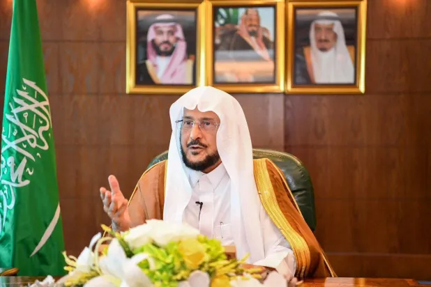 Saudi Minister of Islamic Affairs Abdullatif bin Abdulaziz Al-Sheikh (Asharq Al-Awsat)