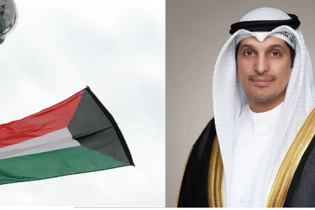 کویتی وزیر اطلاعات عبدالرحمن بداح المطیری (کونا)