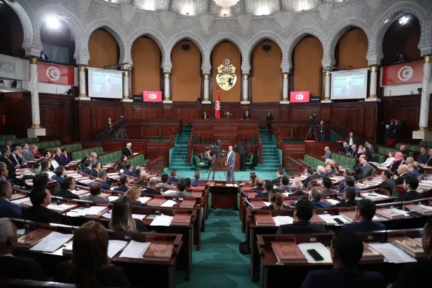 A previous session of the Tunisian Parliament (Tunisian Parliament’s Website)
