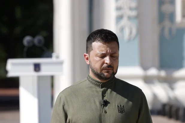 الرئيس الأوكراني (إ.ب.أ)