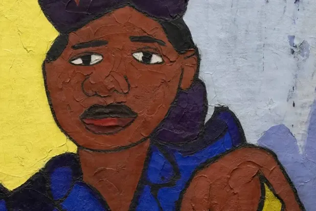 ملصق دعائي لمعرض «نهضة هارلم والحداثة عبر الأطلسي» (موقع متحف متروبوليتان للفنون في نيويورك)