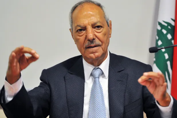 الصحافي طلال سلمان (الوكالة الوطنية للإعلام)