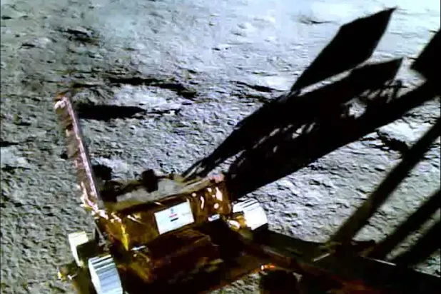 تعني كلمة «تشاندرايان» باللغة السنسكريتية «المركبة القمرية» (منظمة أبحاث الفضاء الهندية)